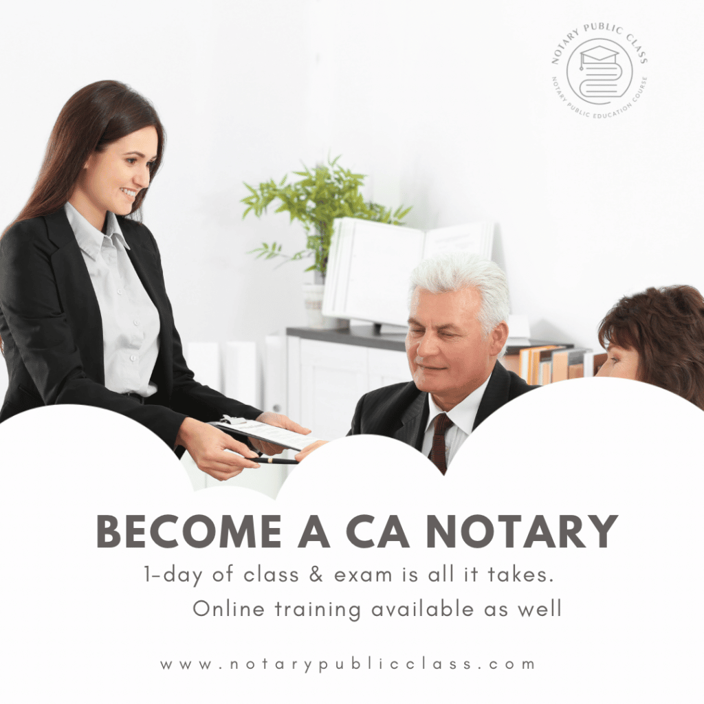 6 hour notary course california
