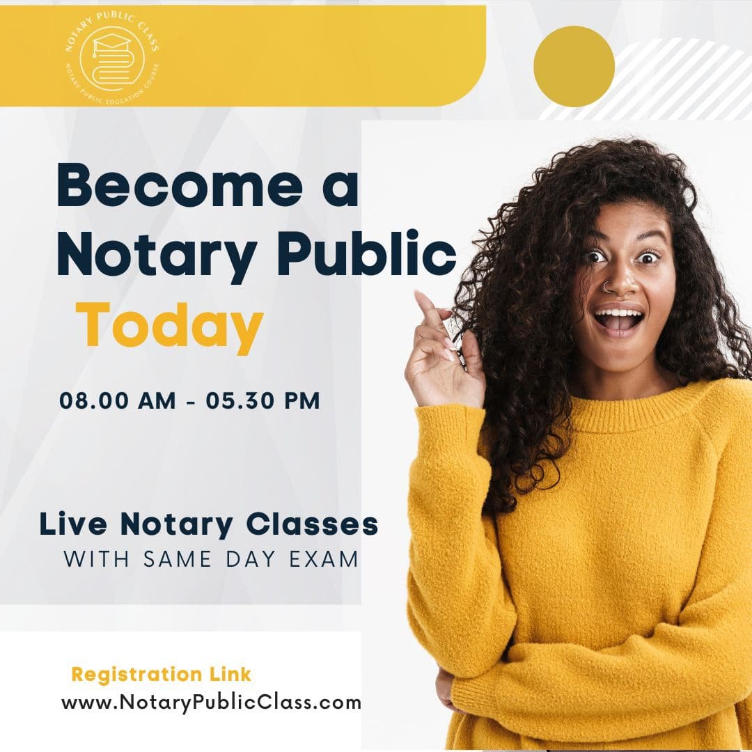 San Diego Ready Notary Public Class